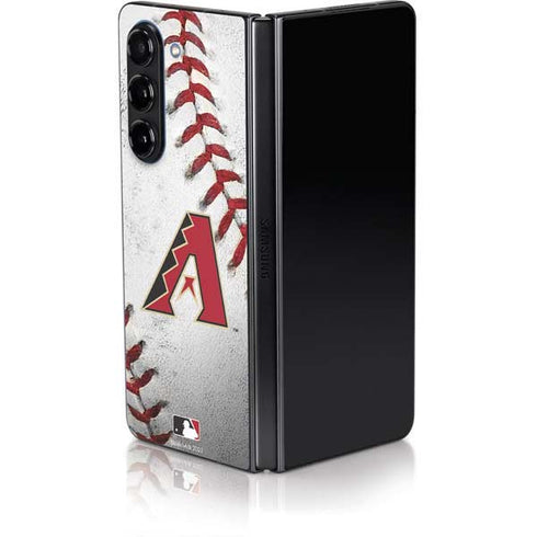 MLB Arizona Diamondbacks Game Ball Galaxy Z Fold5 5G Skin